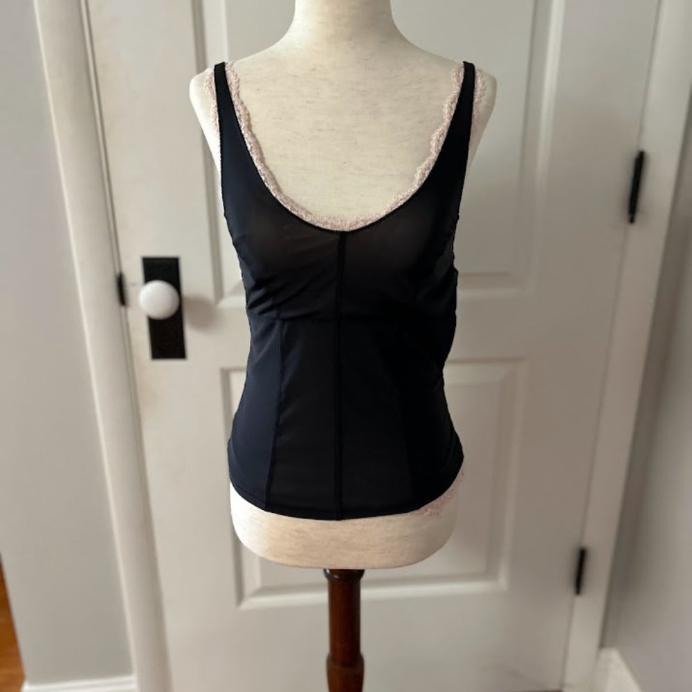 black cami top